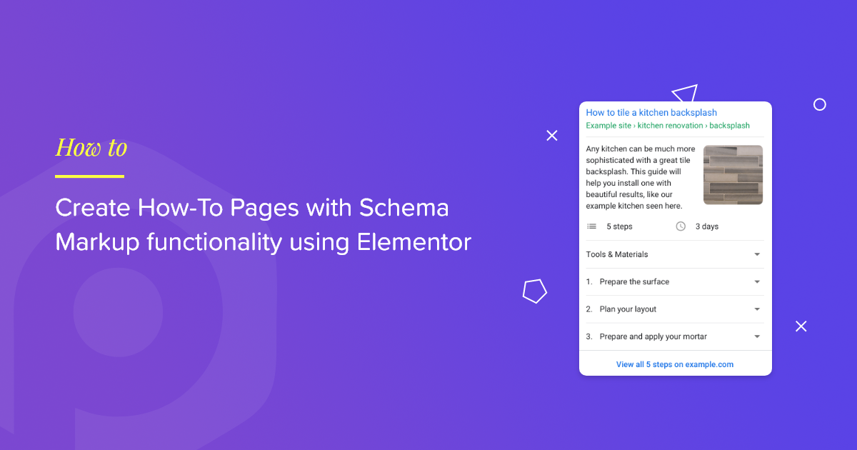 How to Add Schema Markup in Elementor