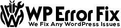 WPErrorFix Black