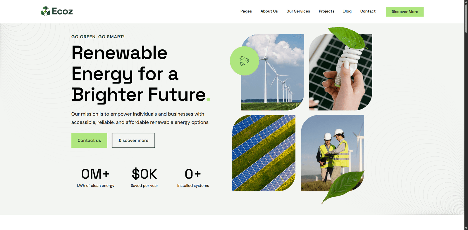 Business website
