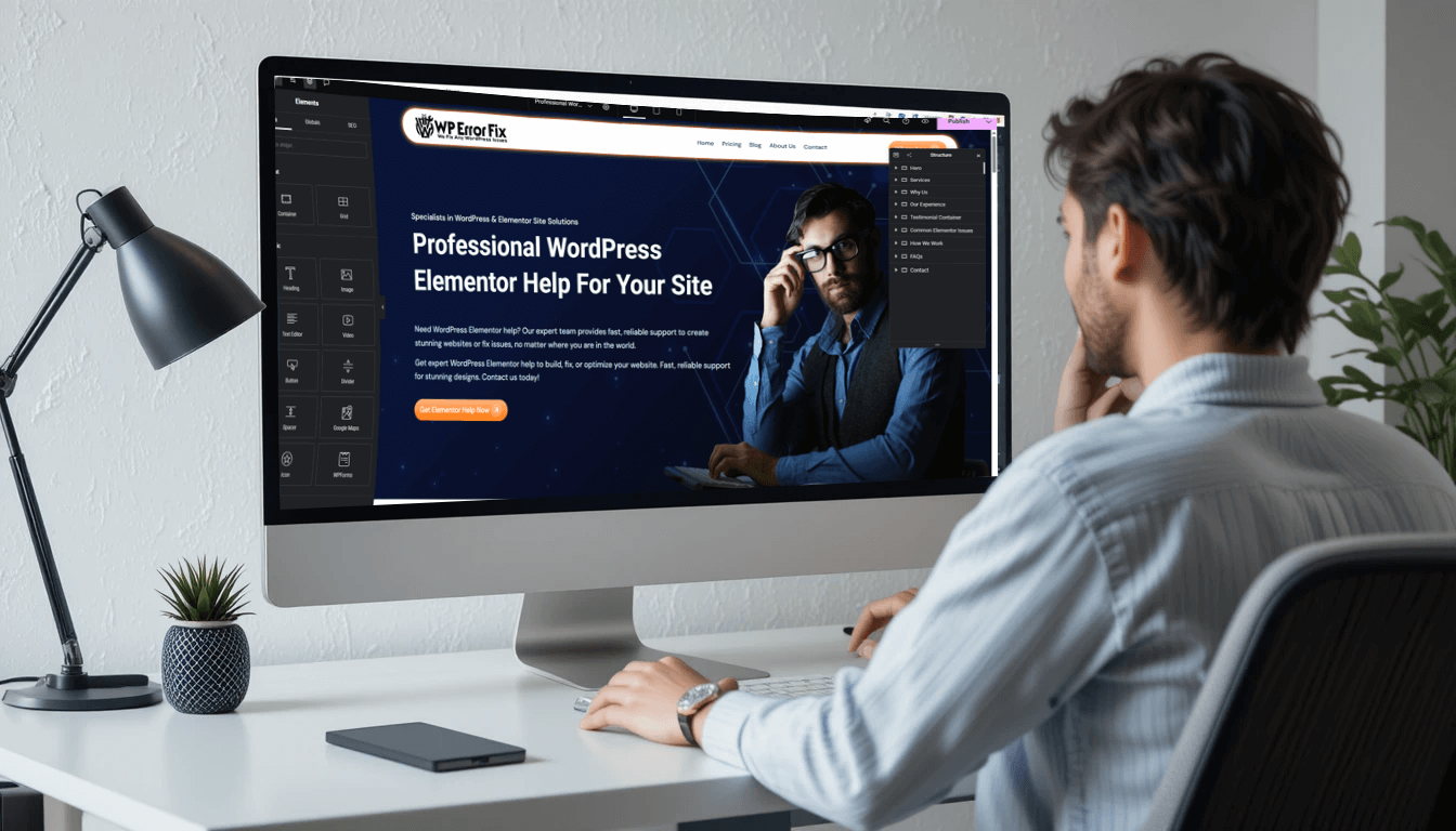 Professional WordPress Elementor Help