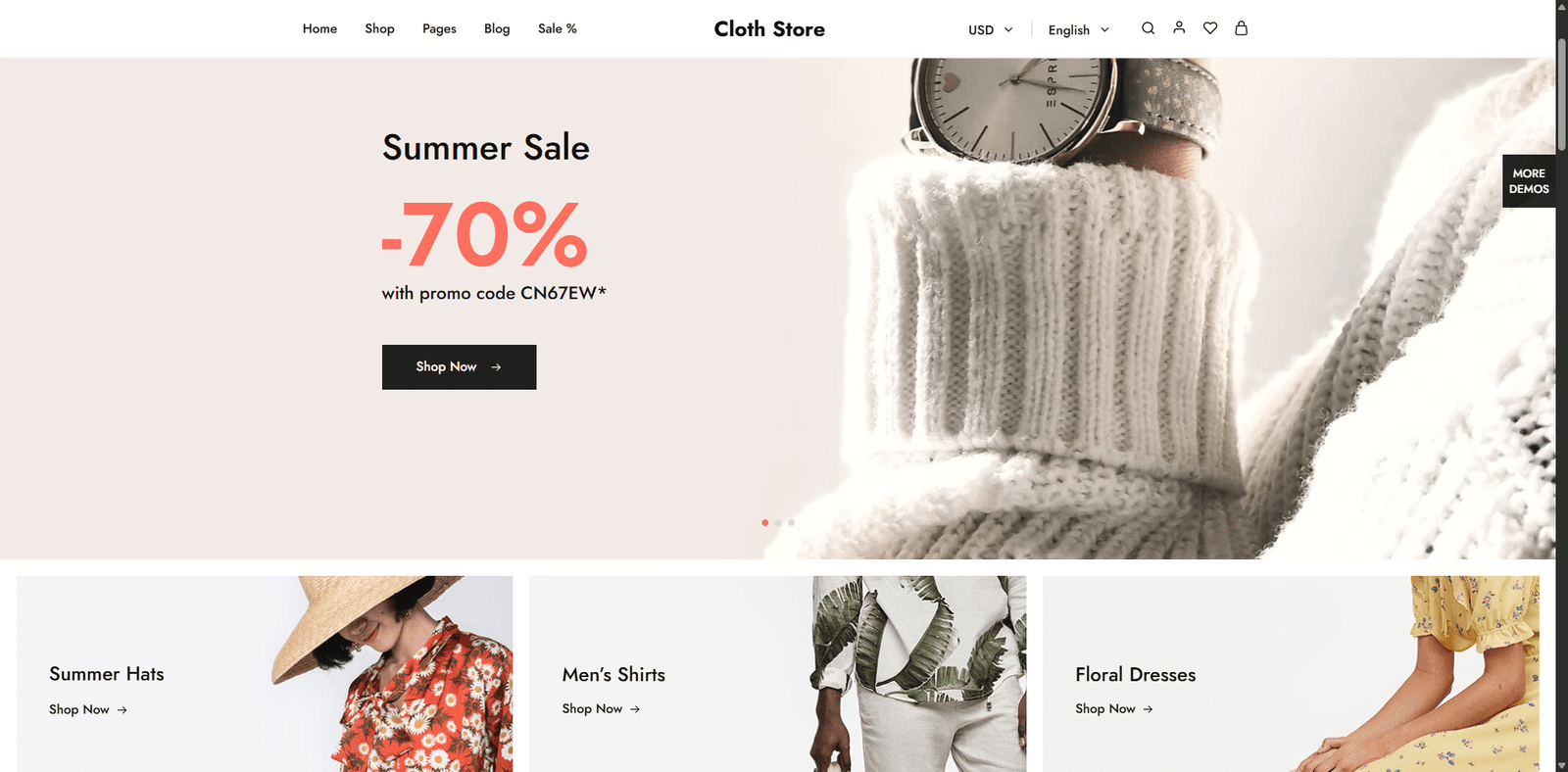 eCommerce Website