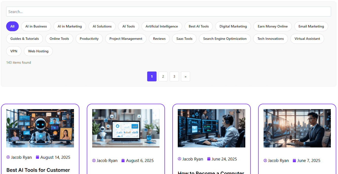 SmartAjax Filter SearchBar