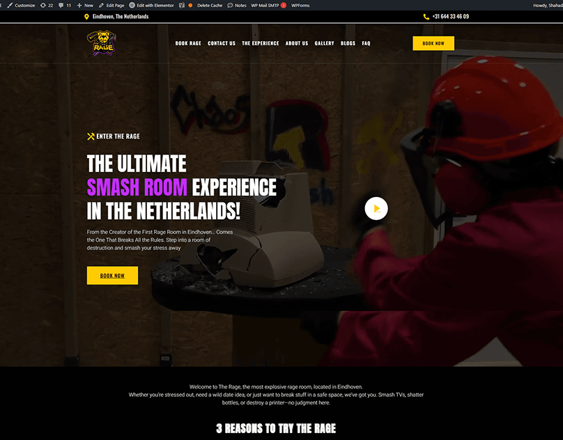The-Rage-Website-Using-Elementor